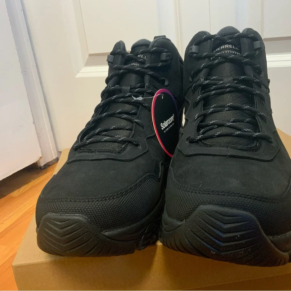 Merrell Coldpack 3 Thermo Mid Waterproof black size 12 new - Picture 8 of 11